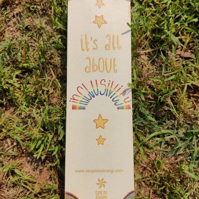 Its all about inclusivity bookmark